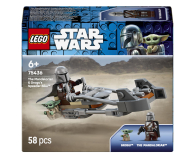 LEGO STAR WARS 75436 Śmigacz Mandalorianina i Grogu - 1473546 - zdjęcie 1